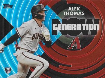 2022 Topps Update - Generation Now Blue #GN-76 Alek Thomas Front