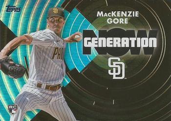 2022 Topps Update - Generation Now Blue #GN-89 MacKenzie Gore Front