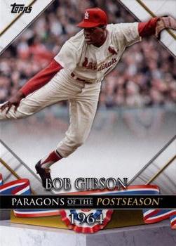 2022 Topps Update - Paragons of the Postseason #PP-9 Bob Gibson Front