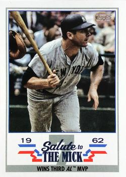 2022 Topps Update - Salute to the Mick #STM-7 Mickey Mantle Front