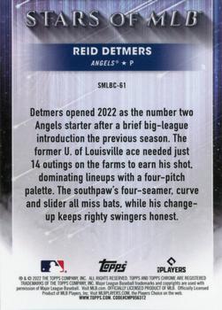 2022 Topps Update - Stars of MLB Chrome #SMLBC-61 Reid Detmers Back