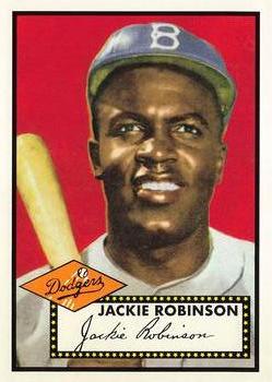 2022 Topps Update - Oversized Rookie Reprint Box Loaders #312 Jackie Robinson Front