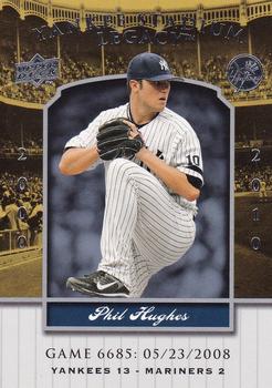 2009 Upper Deck - 2008 Upper Deck Yankee Stadium Legacy Update #6685 Phil Hughes Front