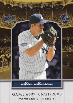 2009 Upper Deck - 2008 Upper Deck Yankee Stadium Legacy Update #6699 Mike Mussina Front