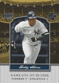 2009 Upper Deck - 2008 Upper Deck Yankee Stadium Legacy Update #6711 Bobby Abreu Front