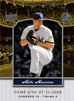 2009 Upper Deck - 2008 Upper Deck Yankee Stadium Legacy Update #6714 Mike Mussina Front