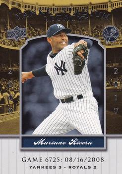 2009 Upper Deck - 2008 Upper Deck Yankee Stadium Legacy Update #6725 Mariano Rivera Front
