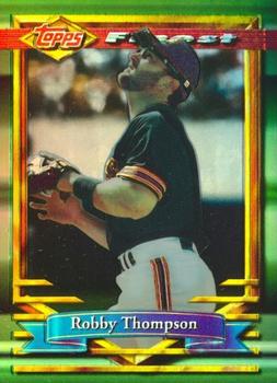1994 Finest - Refractors #68 Robby Thompson Front