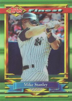 1994 Finest - Refractors #76 Mike Stanley Front