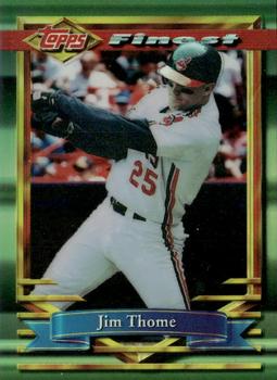 1994 Finest - Refractors #102 Jim Thome Front