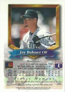 1994 Finest - Refractors #122 Jay Buhner Back