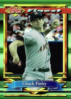 1994 Finest - Refractors #143 Chuck Finley Front