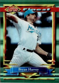 1994 Finest - Refractors #164 Bryan Harvey Front