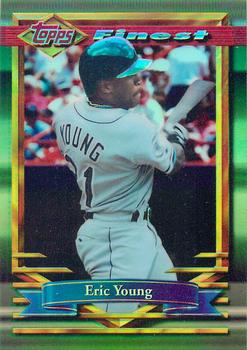 1994 Finest - Refractors #186 Eric Young Front