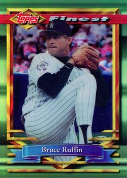 1994 Finest - Refractors #199 Bruce Ruffin Front