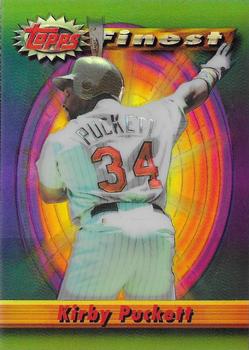 1994 Finest - Refractors #204 Kirby Puckett Front