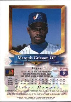 1994 Finest - Refractors #229 Marquis Grissom Back