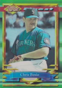 1994 Finest - Refractors #252 Chris Bosio Front