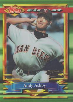 1994 Finest - Refractors #255 Andy Ashby Front