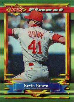 1994 Finest - Refractors #257 Kevin Brown Front