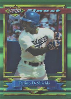 1994 Finest - Refractors #270 Delino DeShields Front