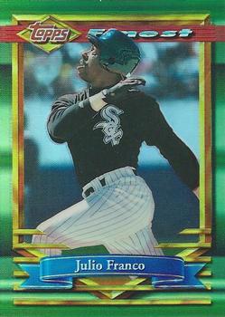 1994 Finest - Refractors #278 Julio Franco Front