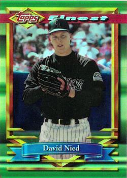 1994 Finest - Refractors #282 David Nied Front