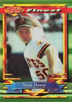 1994 Finest - Refractors #298 Mark Dewey Front