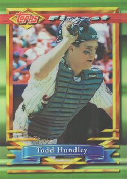 1994 Finest - Refractors #319 Todd Hundley Front