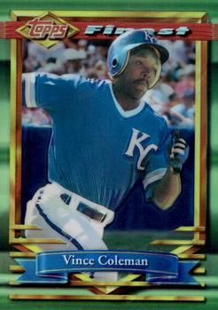 1994 Finest - Refractors #326 Vince Coleman Front