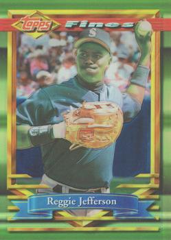 1994 Finest - Refractors #333 Reggie Jefferson Front