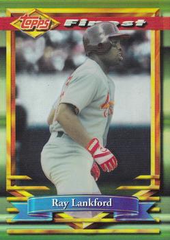 1994 Finest - Refractors #347 Ray Lankford Front