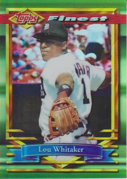 1994 Finest - Refractors #364 Lou Whitaker Front
