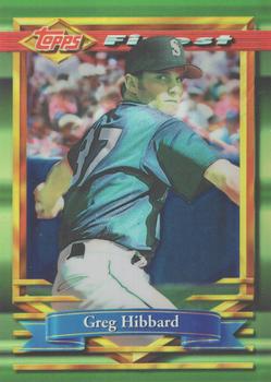 1994 Finest - Refractors #389 Greg Hibbard Front