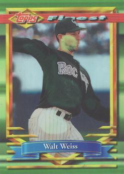 1994 Finest - Refractors #401 Walt Weiss Front