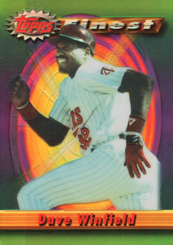 1994 Finest - Refractors #215 Dave Winfield Front