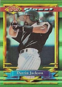 1994 Finest - Refractors #262 Darrin Jackson Front