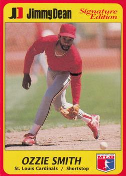 1991 Jimmy Dean Signature Edition #20 Ozzie Smith Front