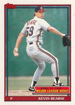 1991 Topps Major League Debut 1990 #12 Kevin Bearse Front
