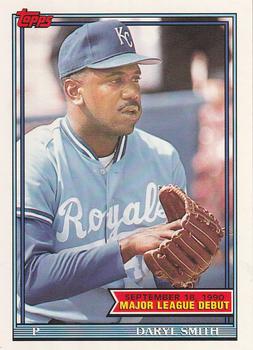 1991 Topps Major League Debut 1990 #145 Daryl Smith Front