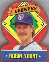 1991 Topps Stand-Ups #36 Robin Yount Front