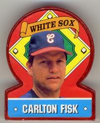 1991 Topps Stand-Ups #14 Carlton Fisk Front
