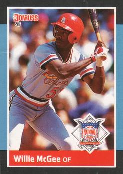 1988 Donruss All-Stars #44 Willie McGee Front