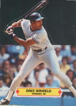 1988 Donruss All-Stars - Pop-Ups #NNO Dave Winfield Front