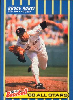 1988 Fleer Baseball All-Stars #18 Bruce Hurst Front