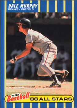 1988 Fleer Baseball All-Stars #27 Dale Murphy Front