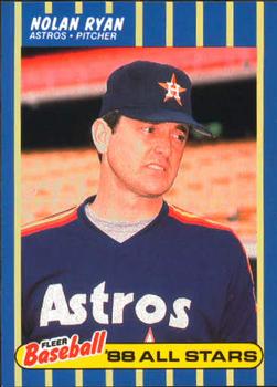 1988 Fleer Baseball All-Stars #34 Nolan Ryan Front
