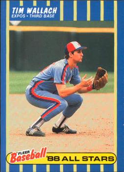 1988 Fleer Baseball All-Stars #43 Tim Wallach Front