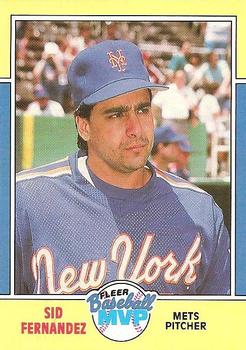 1988 Fleer Baseball MVPs #13 Sid Fernandez Front