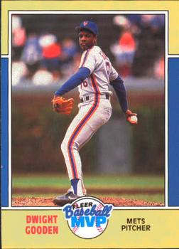 1988 Fleer Baseball MVPs #16 Dwight Gooden Front